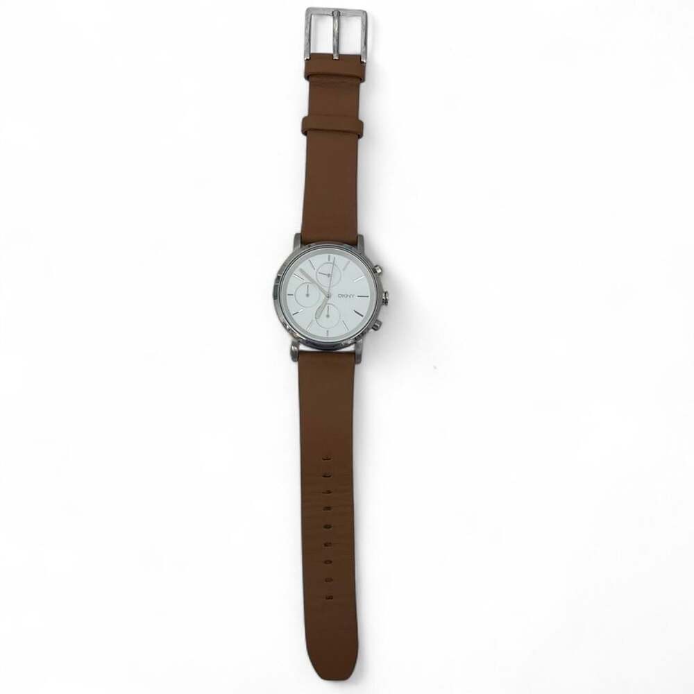 DKNY NY-2336 Chronograph Leather Watch